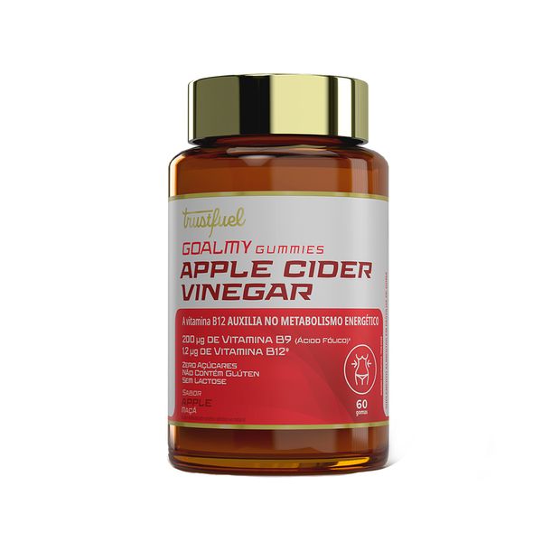Trustfuel Apple Cider Vinegar Goalmy Gummies 200mg B9 1,2mg B12 60 Gomas